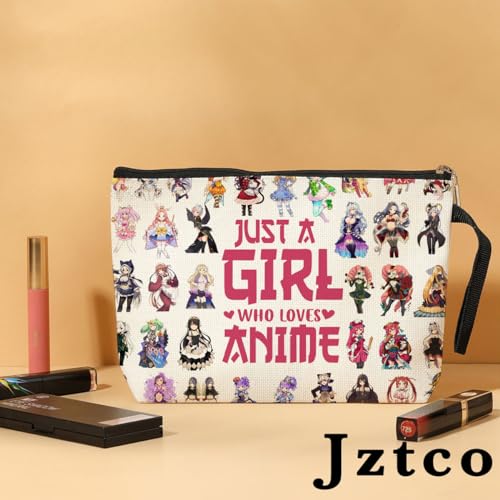 Jztco Kawaii Cosmetic Bag - Manga Toiletry Bag with Funny Design, Perfect for Anime Lovers, Graduation, Nurse Day, Birthday Gifts for Women, Teens, Girls, Best Friend, Niece2