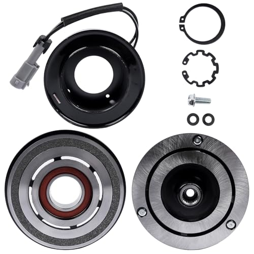 TEKKOAUTO AC Compressor Clutch Kit Replacement for Chevy Avalanche Silverado Suburban GMC Savana Sierra Yukon Cadillac Escalade Hummer H2 H3 5.3L 6.0L 6.2L by TEKKOAUTO - Used condition - US$37.78