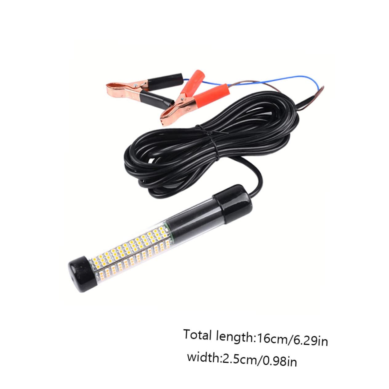 KICHOUSE Led Underwater Fishing Light Lure Fish Lamp 12v Portable Fishing Lamp for Outdoor Adventure