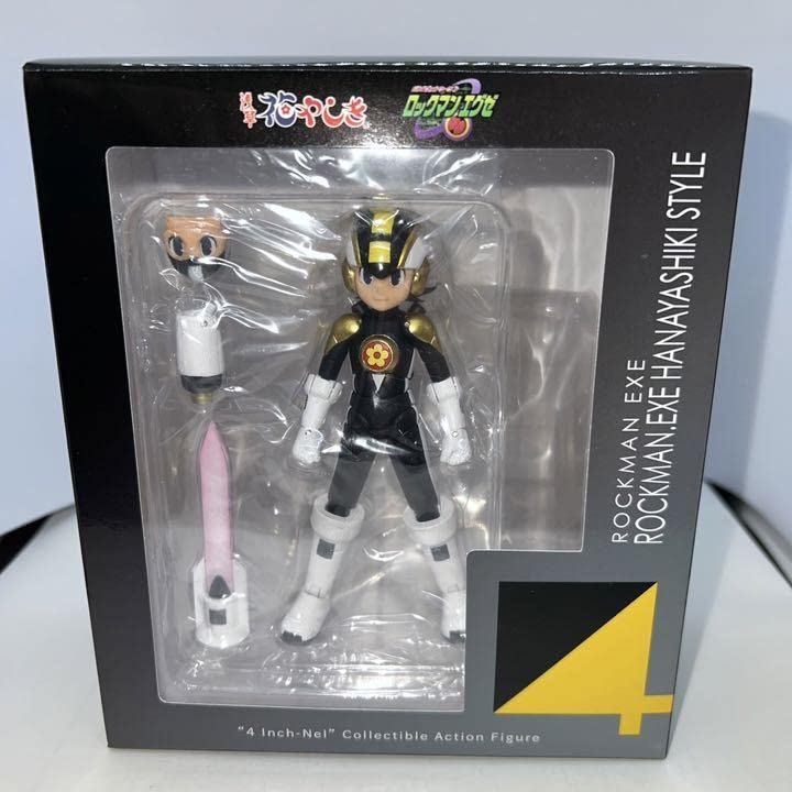 4インチネルロックマンエグゼ花やしきスタイルフィギュア