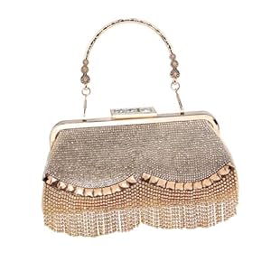 SAFIGLE Ladies Bag Party Supplies Banquet Bag Chic Clutch Bag Party Bag Lady Phone Bag Party Purse Women Evening Clutch Bag Handmade Handbag Luxury Evening Bag Fashion Clutch Bag