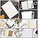 OFFNOVA Wire Binding Machine, Punch 12 Sheets, 34 - Square Punch Holes, Bind 120 Sheets Book Binder with Adjustable Side Margin, Easy to Punch for Letter Size / A4 / A5