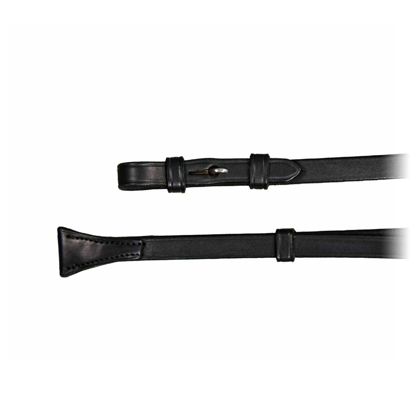 Vespucci Dressage Curb Reins w/Hookstuds