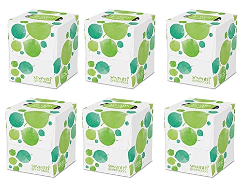 Seventh Generation Recycled Facial Tissue 85 Ct 6 Pk