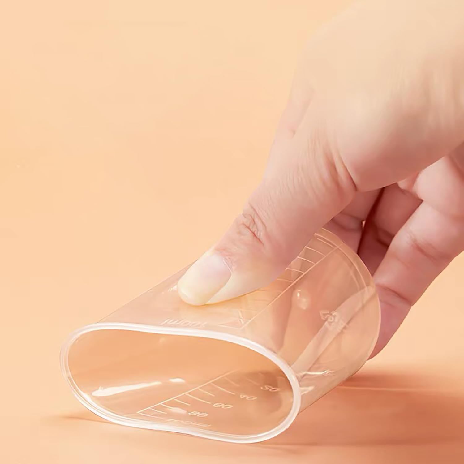 40 Misurini Plastica 30ml + 50 Bastoncini Legno - Per Resina, Vernici, Cucina - Trasparenti - Foto 9