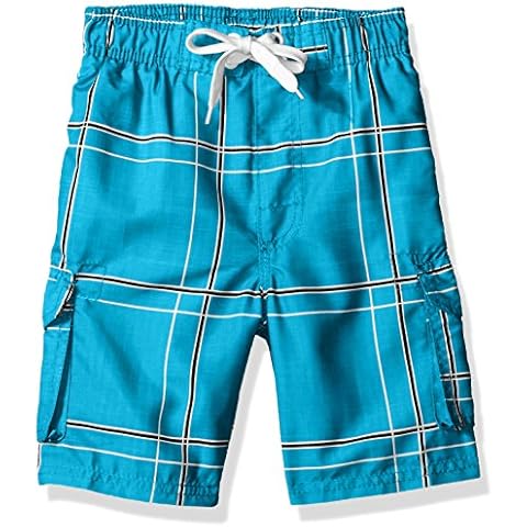 Kanu Surf Boys' Barracuda Quick Dry UPF 50+ Beach Swim Trunk Cover