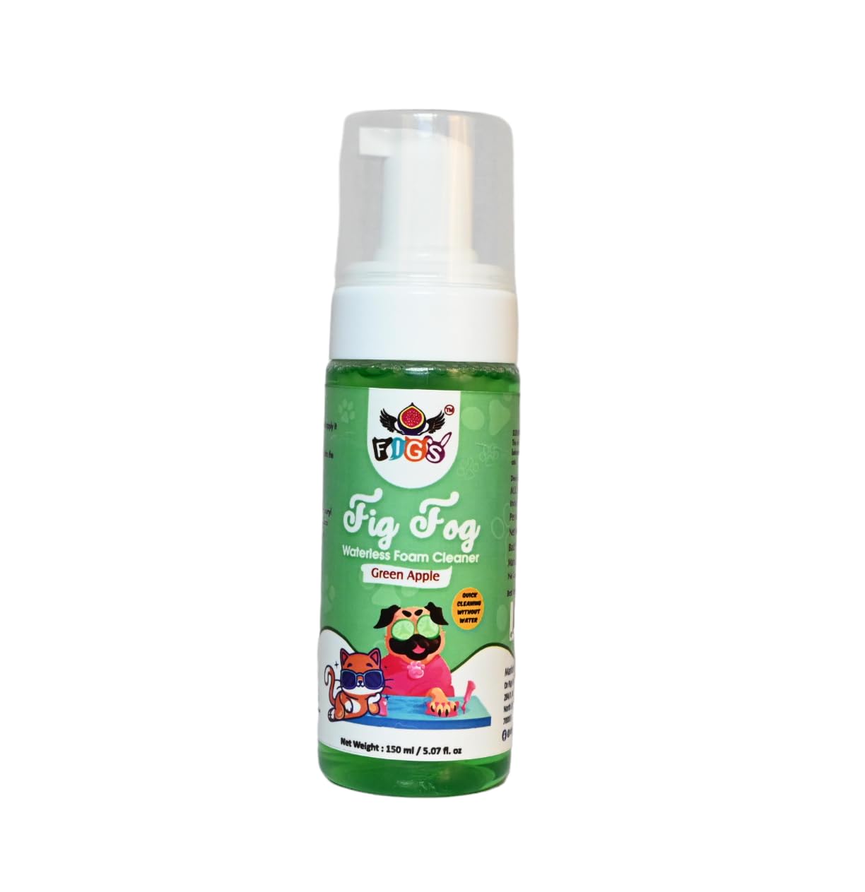 See full amazon price history chart for FIGS Figfog Smart Foam Dry Bath Shampoo for All Breeds of Dogs and Cats| Water Less, Sulfate Free, Paraben Free, pH Balanced | 100% Natural and Organic | Pet Dry Shampoo 150ML (Green Apple Flavor) FIGS Figfog Smart Foam Dry Bath Shampoo for All Breeds of Dogs and Cats| Water Less, Sulfate Free, Paraben Free, pH Balanced | 100% Natural and Organic | Pet Dry Shampoo 150ML (Green Apple Flavor) (B0D3QTM3X1) Amazon Price History, Amazon Price Tracker