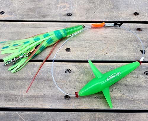 Add-a-Bird Bullet Lure de marguerite Lobo Lures avec roulement taille 7 388lb