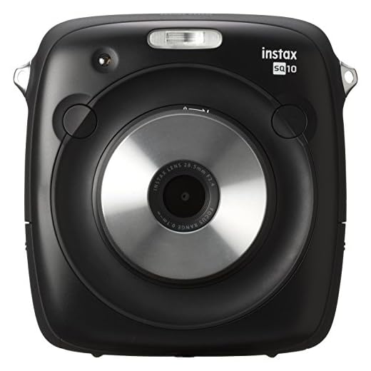 Fujifilm Instax Square SQ10 Hybrid Instant Camera - Black