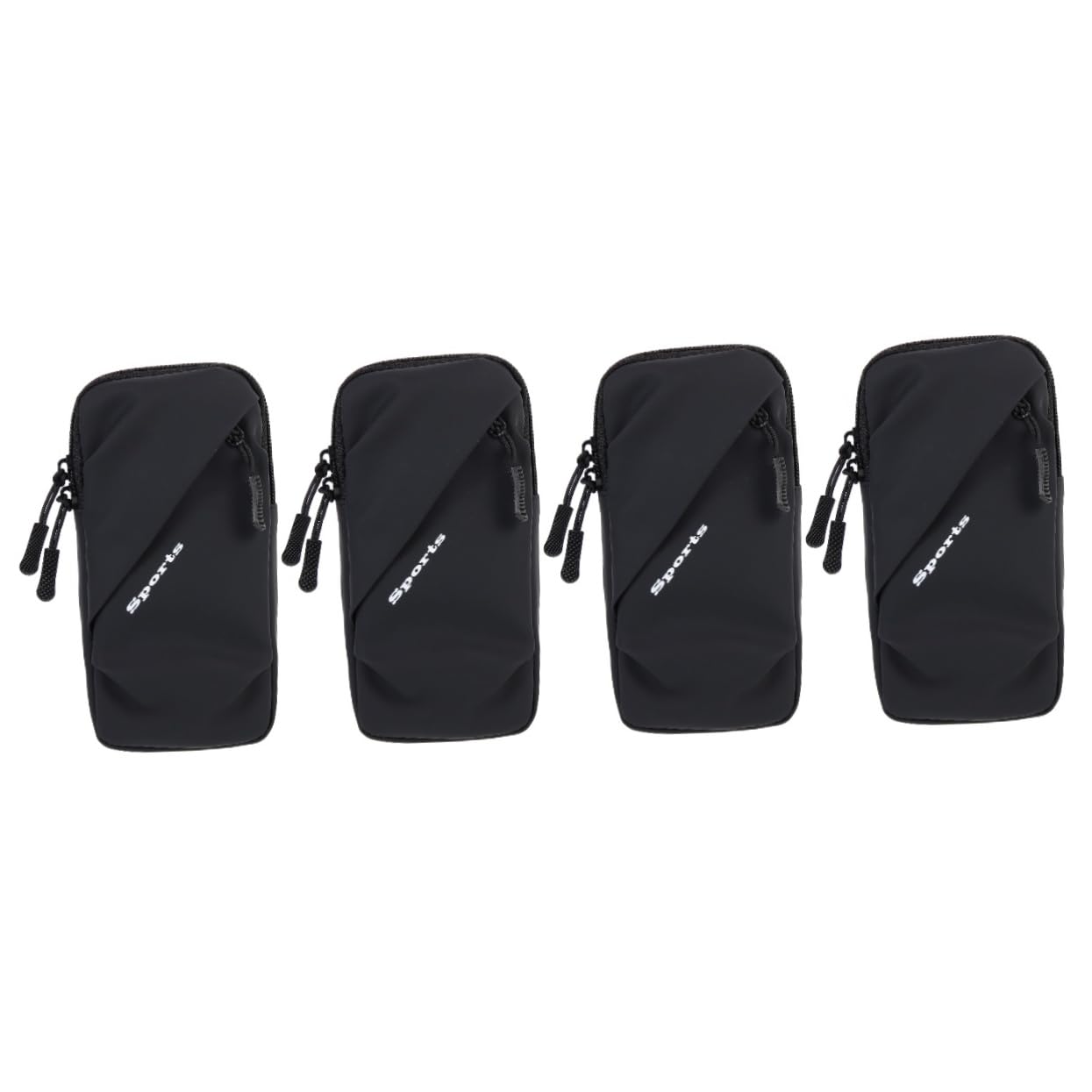 jojofuny 4pièces Brassard De Sport pour Téléphone Portable Pochette De Course Étanche pour Jogging Et Activités Extérieures Compatible avec Les Smartphones