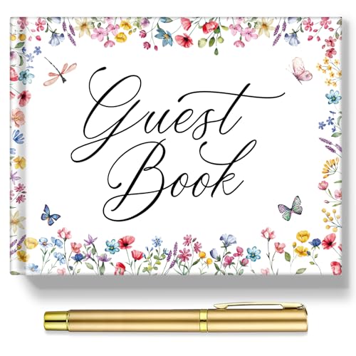 Libro de invitados de boda Engrowtic que evita hojas vacías con cartel 2