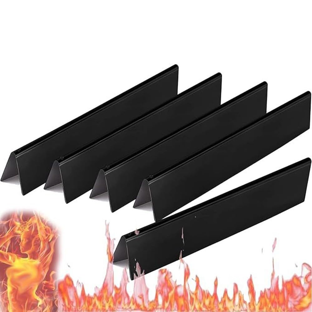 Paquete de 5 barras para Weber para Genesis para ES310 ES320 ES330 diseñadas para una fácil instalación, piezas de repuesto de placas de calor de acero