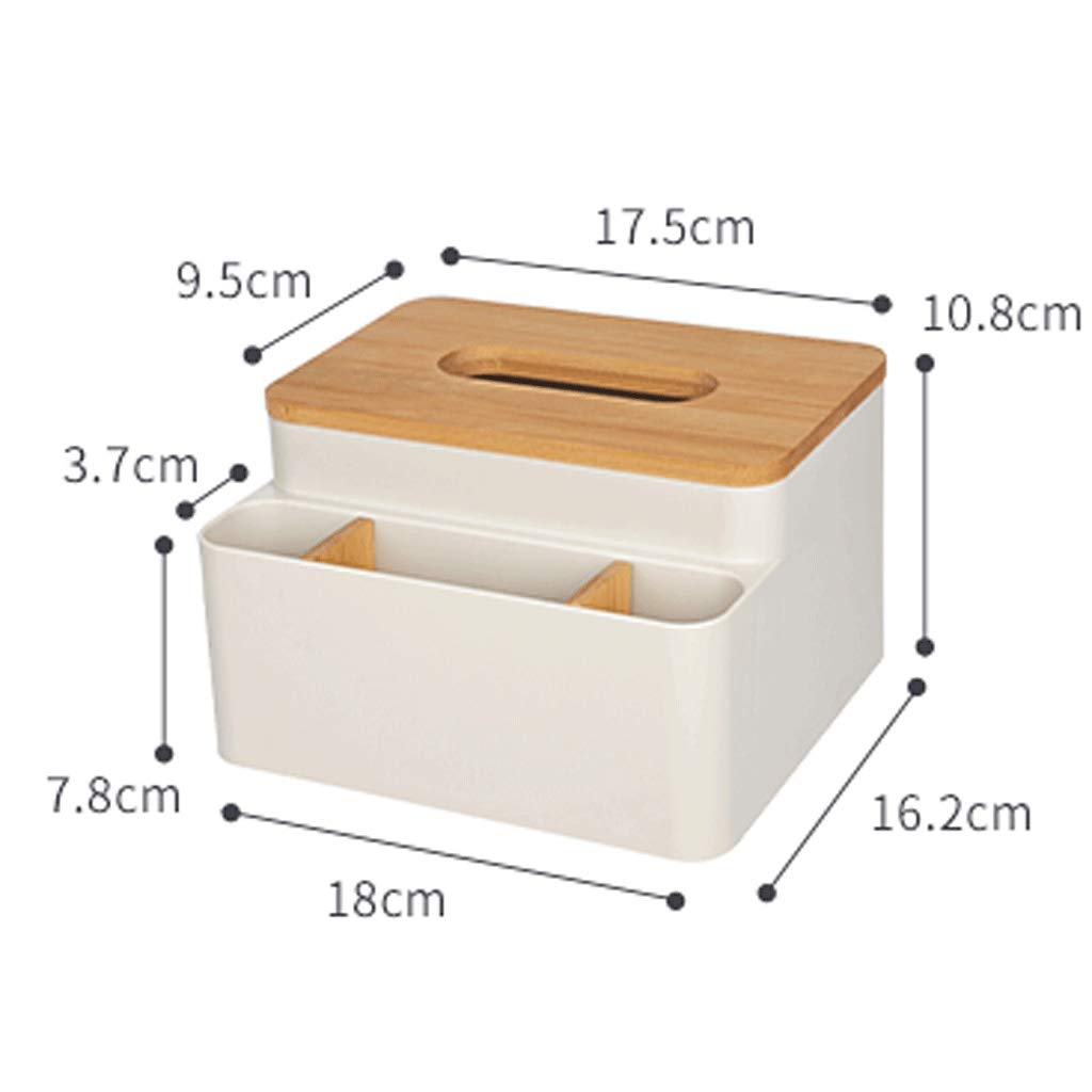 Titular Multifuncional Caja De Pañuelos Rectangular Tejido, Una Sala De Estar, Cocina, Armario Ropero Y Decoración For El Hogar