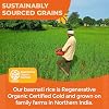 Lotus Foods Regenerative Organic White Basmati Rice - Gluten Free Long Grain White Rice, Vegan, Non GMO, Use for Curries, Stir Fries, Rice Pudding, Salad, and More - 30 Oz Bag (Pack of 6)