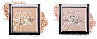 wet n wild MegaGlo - Corona de flores doradas...