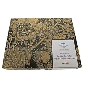 Italiaanse groente-rariteiten – zaad-cadeau set met 15 aromatische variëteiten van de Italiaanse keuken