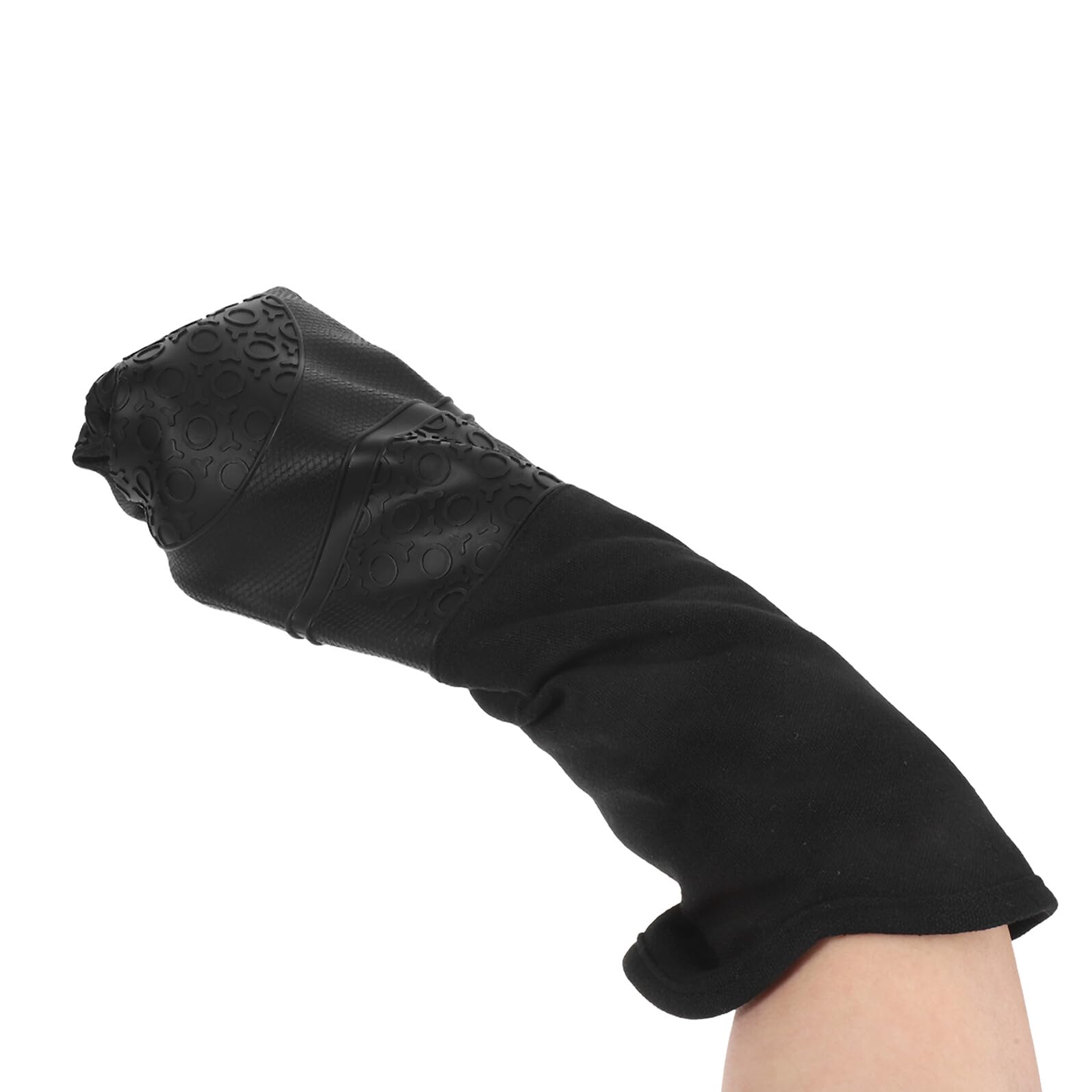 COLLBATH Ofenhandschuhe Hitzebeständig aus Silikon Lange Backhandschuhe für Ofen und Grill und rutschfest