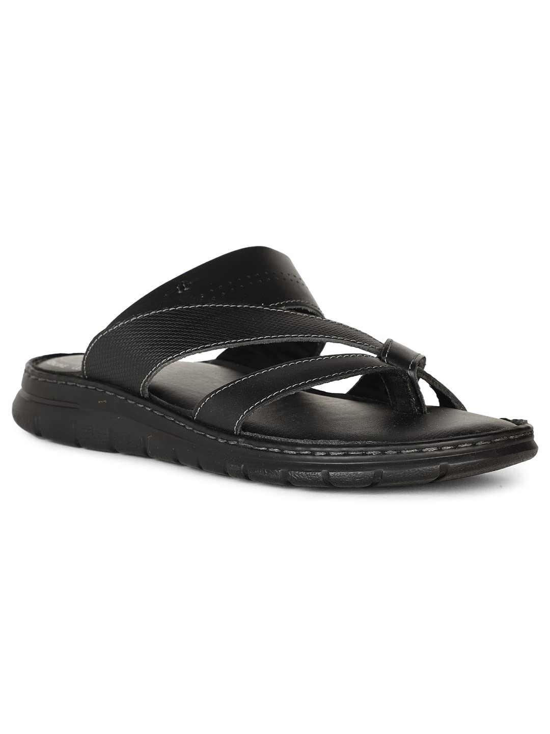 BATA Mens Moody Toe Ring Black Slipper (B09W5YTM22) Amazon Price History, Amazon Price Tracker