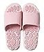 Veluckin Unisex Erwachsene Fußmassage-Hausschuhe,Rosa,40/41EU