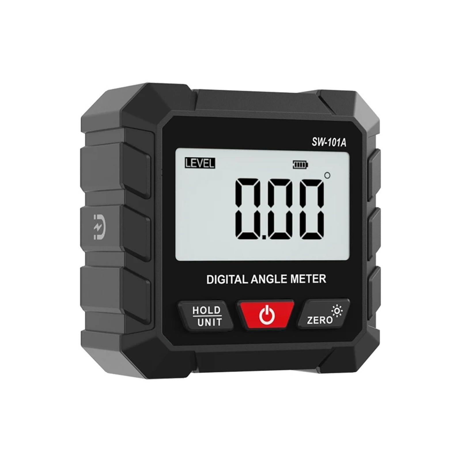 MUHM Medidor de ángulo transportador Digital, clinómetro, inclinómetro, Herramientas de medición de ángulo, Caja de Nivel, medición, goniómetro, inclinación de Pendiente