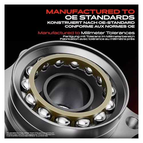 Kit roulement de roue arrière BMW E61 E63 E65 pour éliminer le bruit 33411095238