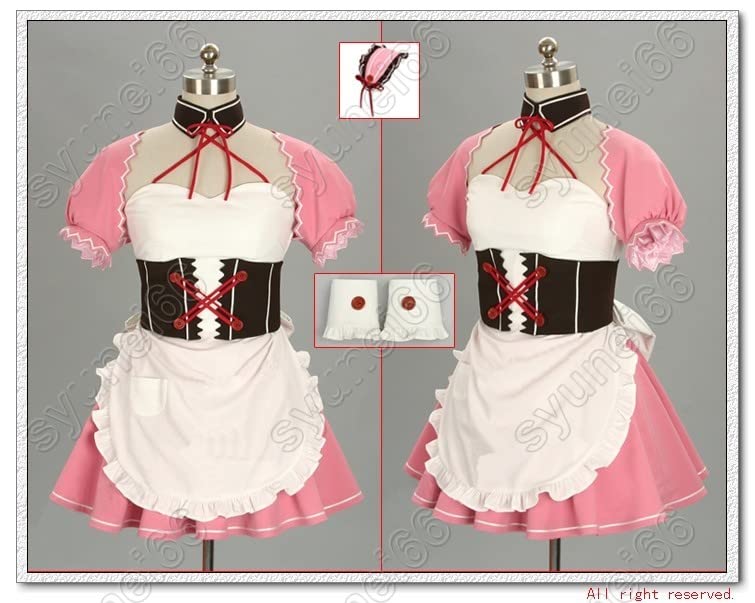 Amazon.co.jp: 涼宮ハルヒの憂鬱 朝比奈みくる メイド服 コスプレ衣装