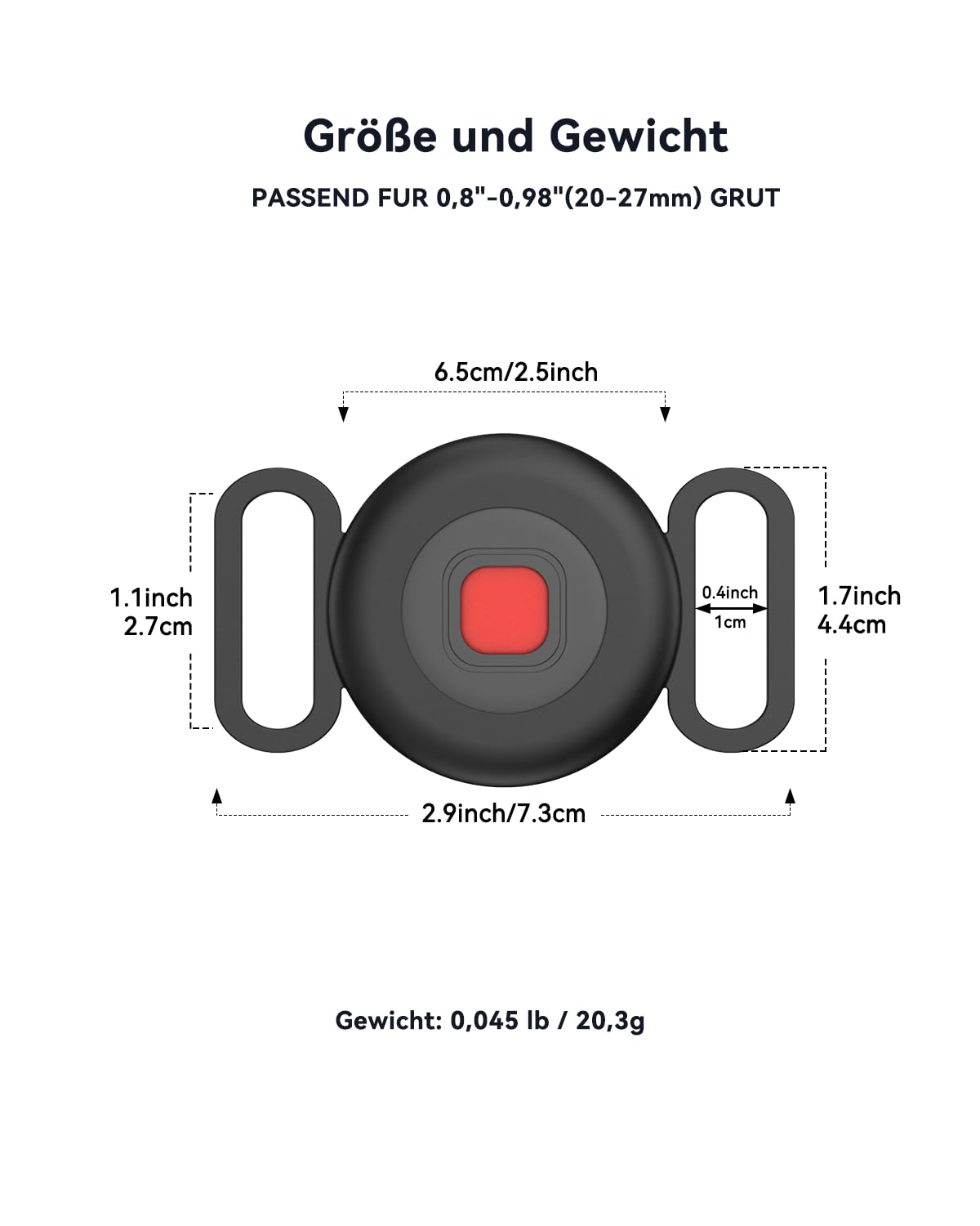 Hund GPS Tracker für Android ohne ABO, Hundetracker Katzentracker für Halsband, Android Smart Tag kompatibel mit Google Find Hub, Wasserdicht Tracking Standort von Haustieren (2 Pack)