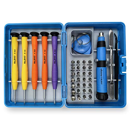 Webetop Screwdriver Set 36 Professional Repair Tool Kit for Cell Phone iPhone Series iPad Galaxy PC Computers Laptops