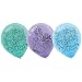 Pioneer National Latex Ariel 6 Count 12" Latex Balloons, Assorted