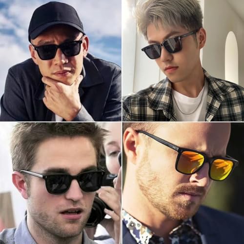 NIDOVIX Polarized Square Sunglasses for Women Men Vintage Fashion Classic Square Sun Glasses UV400 Protection Shades4