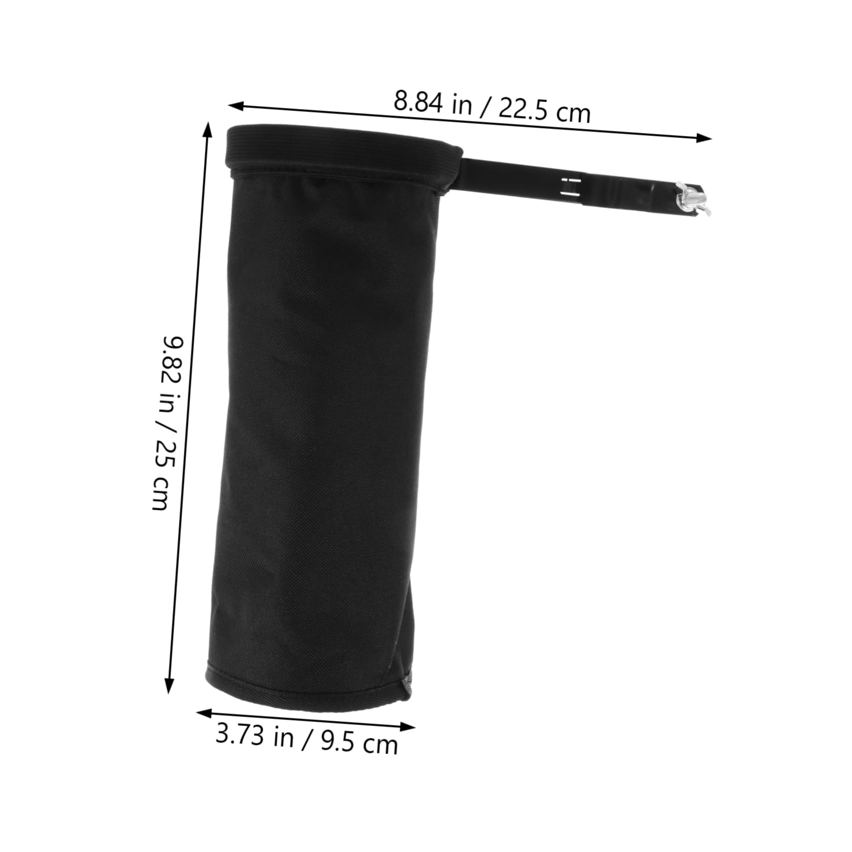 ERINGOGO Drumstick Carrying Bag Portable Drum Stick Holder Storage Pouch for Drumsticks Made of Material