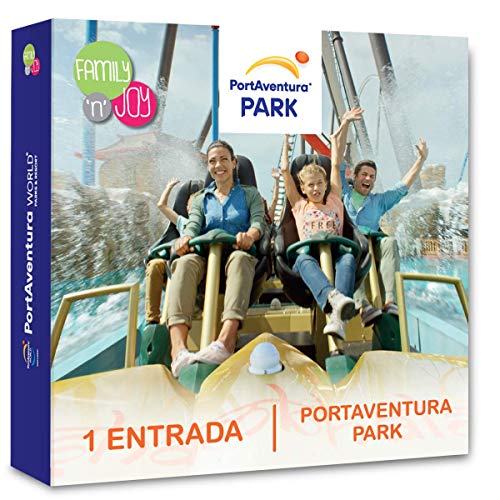 NJOY Experiences - Caja Regalo - PORTAVENTURA World - 1 Entrada para 1 Persona Entre Adultos y niños, niños Menores de 3 años Gratis