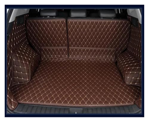 Tapis de coffre haut de gamme café pour Chevy Seeker couverture complète