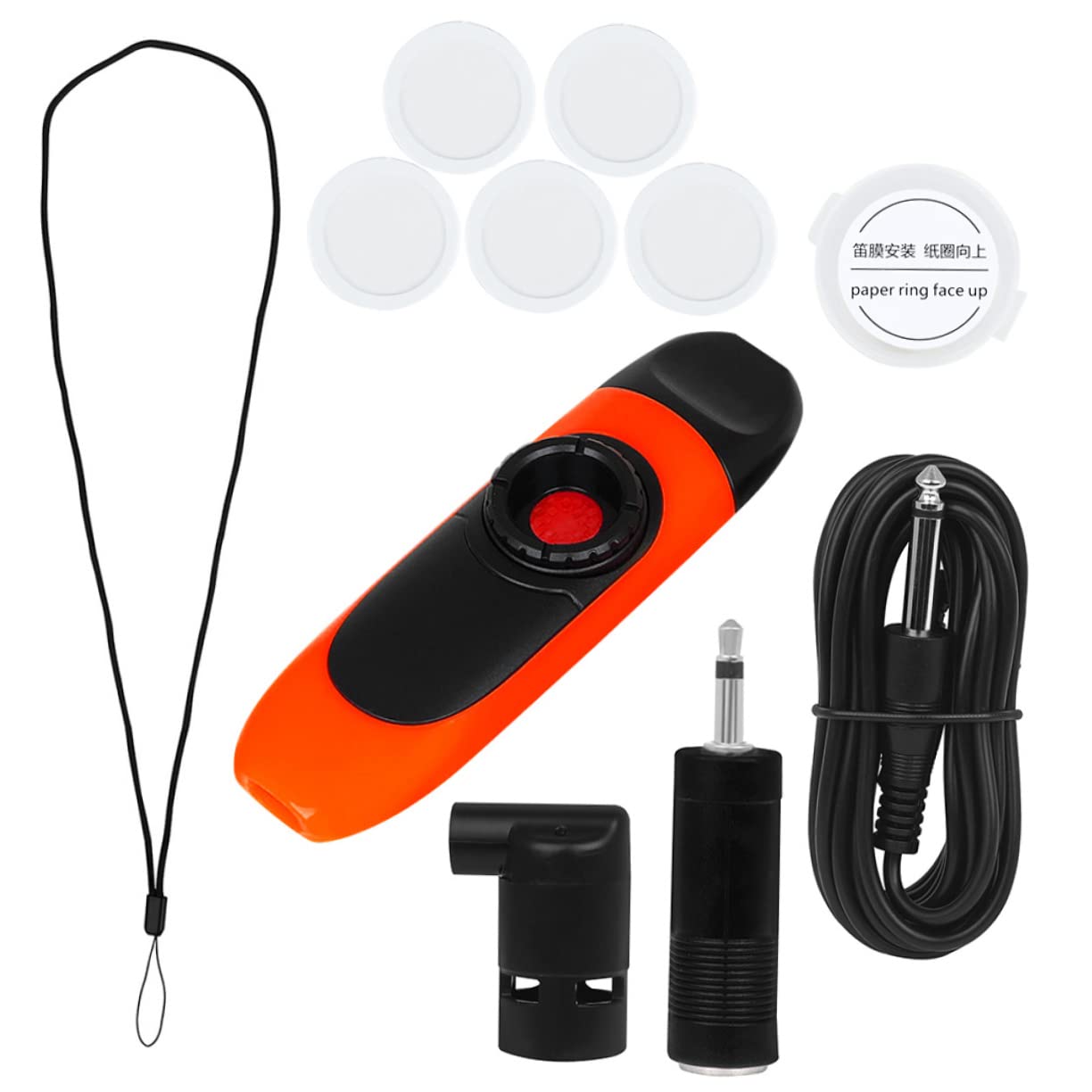 GOOHOCHY Kazoo for Adults and Children Professional Electric Kazoo Kit Tone-adjustable for Guitar Ukulele Violin Piano