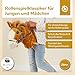 Bieco Steckenpferd Kinder Brownie | Hobby Horse Pferde | Steckenpferd Rollen | Steckenpferd Holz Pferd Stab | Stock Pferde Schöne Steckenpferde für Kinder Stockpferd Kleinkind Zubehör