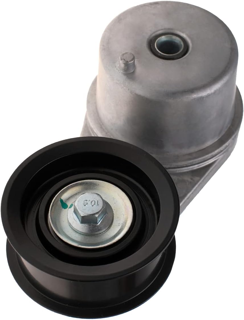 AUQDD 39129 Belt Tensioner (For 3.5L VQ35HR /3.7L VQ37VHR) Fit For INFI-NITI 08-12 EX35,09-12 FX35,08-13 G37,14-19 Q70,14-17 QX50 /07-09 Ni-ssan 350Z,09-20 370Z (‎‎88877501 119551EA0D 49477)