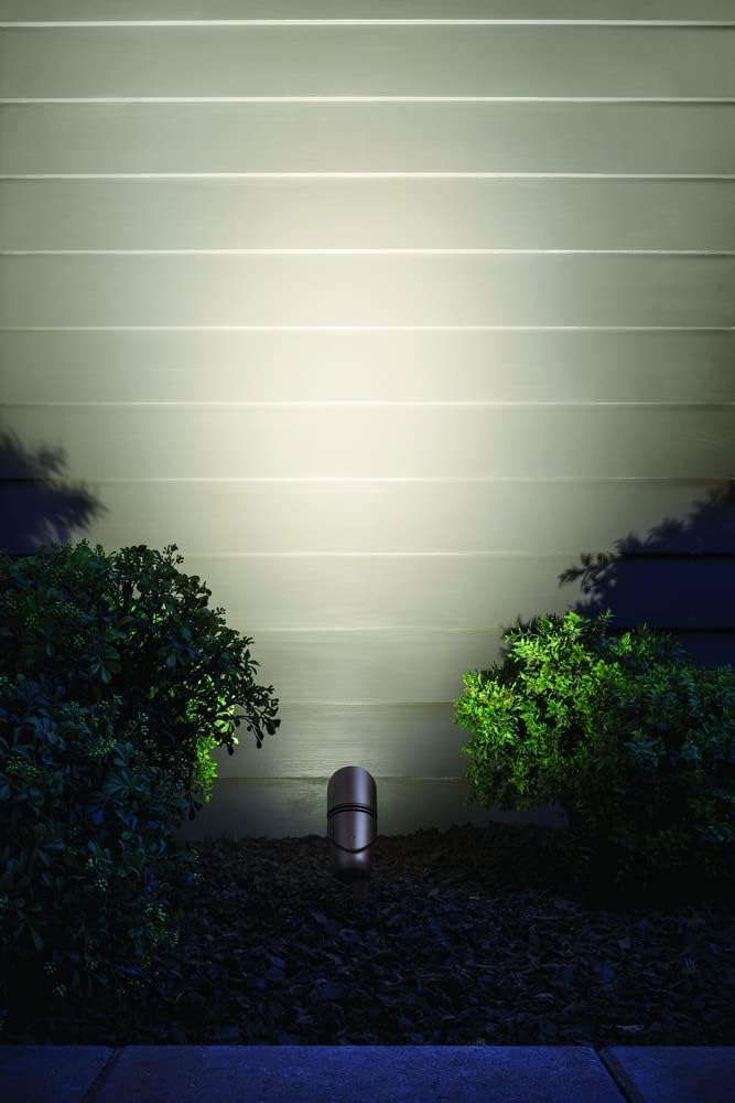Kichler 16019AZT30 Transitional LED Landscape Accent from Landscape LED Collection in Bronze/Dark Finish, 6.00 inches