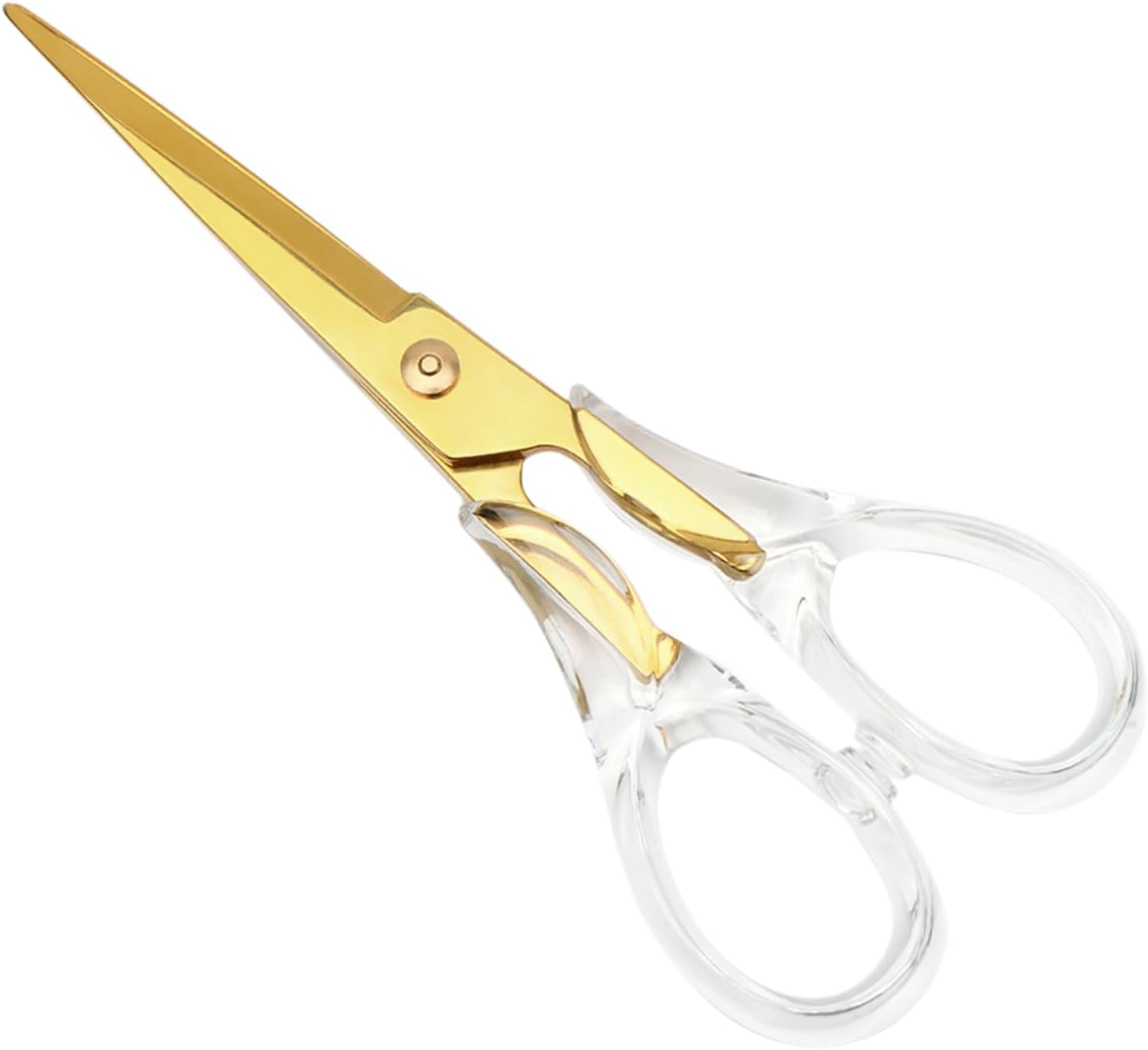 6.5" Gold Scissors All Purpose Craft Shears for Office