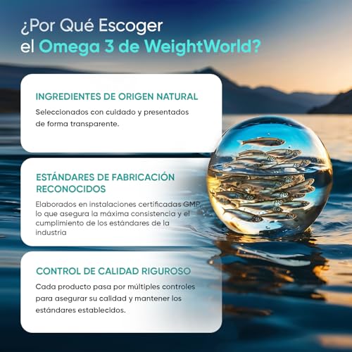 Miniatura 9 de Omega 3 2000mg - 240 Perlas De Aceite De Pescado 660mg Epa 440mg Dha - Ácidos Grasos De Omega 3 Para 4 Meses, Sin Ogm