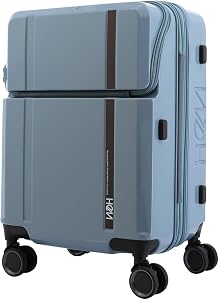 Amazon | [HeM] [ヘム] スーツケース 43L 53cm 3.6kg 機内持ち込み 39
