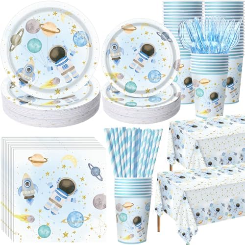 Amazon.com: Potchen 452 Pcs Party Supplies Serve 50 Guests, Paper ...