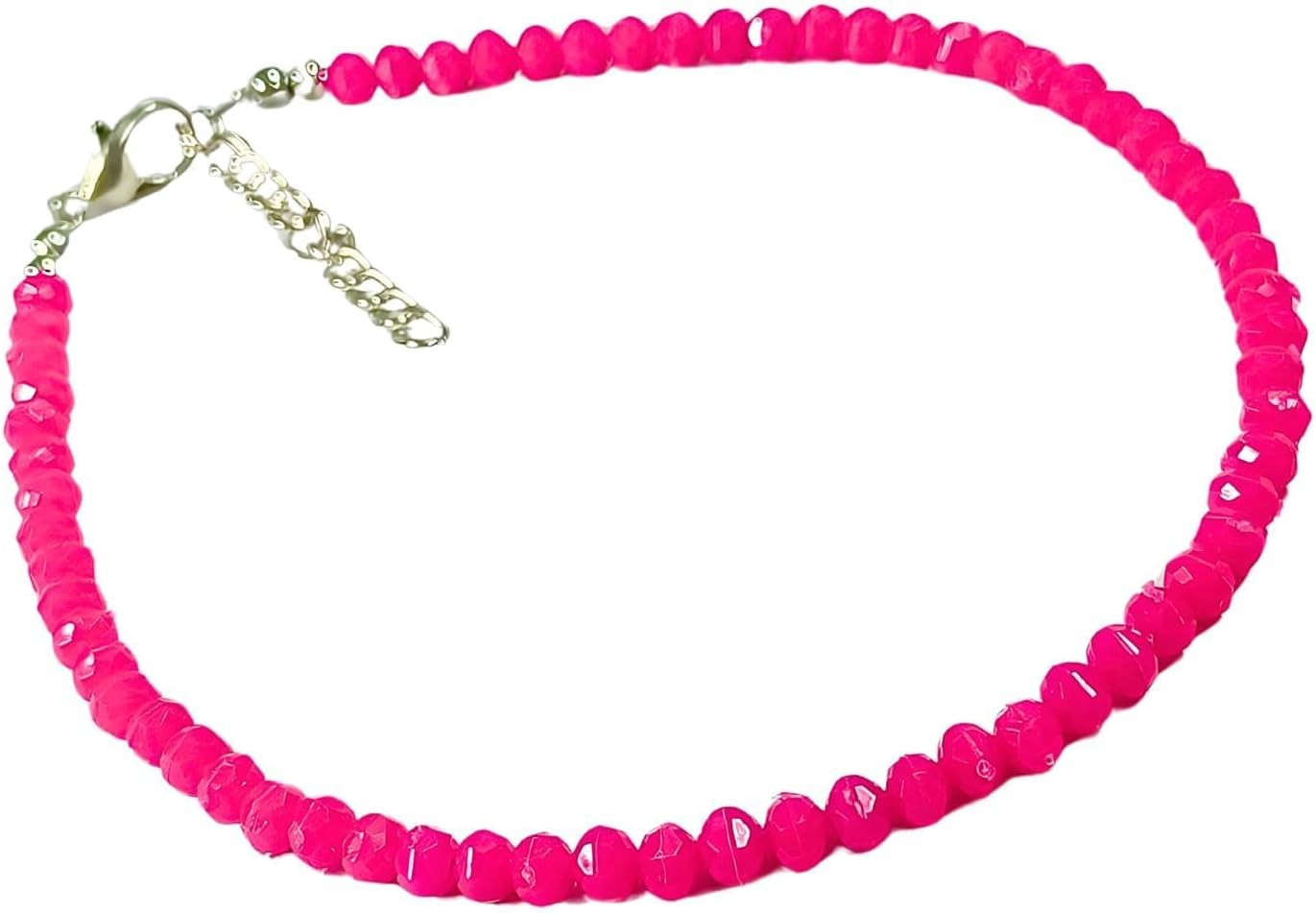 Handmade Small Bead Waterproof Anklets for Women Beach Foot Handcrafted Ankle Bracelet Cute Colorful Friendship Beaded Anklets 9 inches.