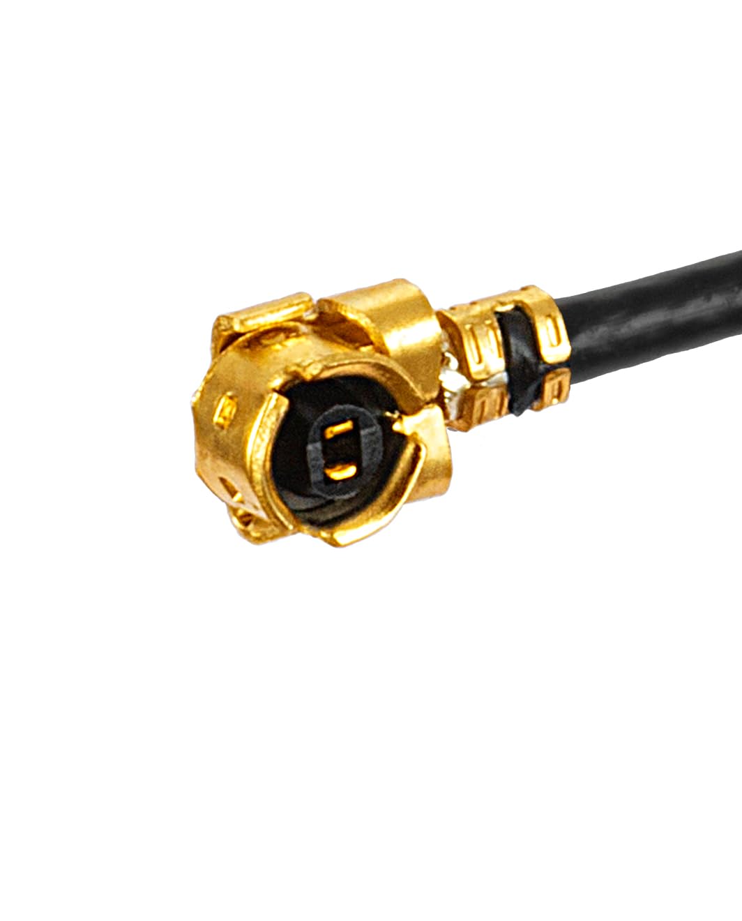 2PCS U.F.L1 to N Type Female Low Loss Coaxial Cable 20" /50CM U.F.L1 1.13mm Mini-Coaxial Pigtail Cable for Wireless Routers Mini PCIE Network Cards PCI Wi-Fi WAN Repeater