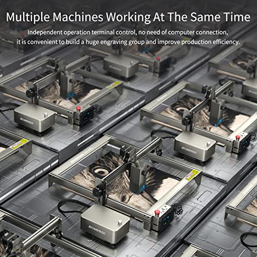 ATOMSTACK S20 Pro Máquina de Corte de Gravação a Laser Potência a Laser 20W 400x400mm Área de Gravaç