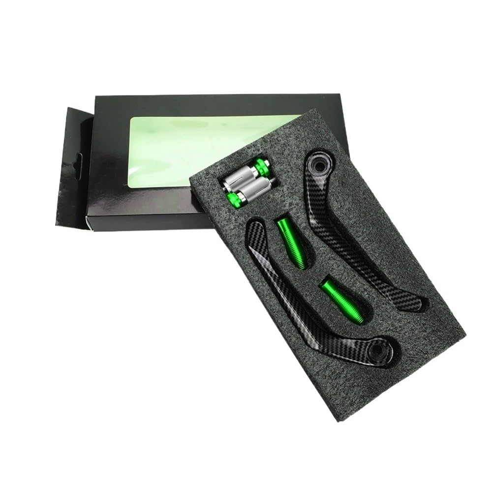 BEQLXTA Brake Lever Guard Motorcycle Handlebar Brake Clutch Lever Hand Guard Protector Handguard for FZR1000 FZR250 FZR400 FZR400RR FZR600 FZR600RR(Green NO Logo)