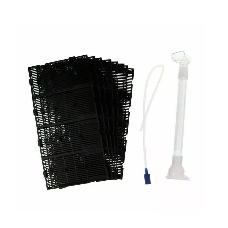 Constprog Undergravel Filter Kit for Aquarium Fish Tank - Multiple Sizes, Efficient Biological & Mechanical Filter (24P)
