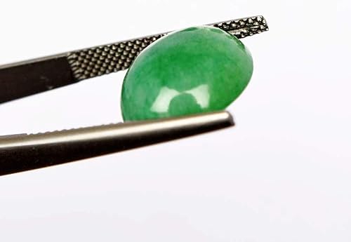 Miniatura 3 de GEMHUB Piedras preciosas sueltas para la fabricación de joyas 6.95 quilates corte ovalado verde esmeralda piedra preciosa natural para colgantes de