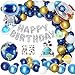 Decorazioni Compleanno Bambino Palloncini, Ragazzo Universo Spazio Tema Decorazioni per Feste Earth Razzo Astronauta Palloncino con Happy Birthday Palloncini Lettere