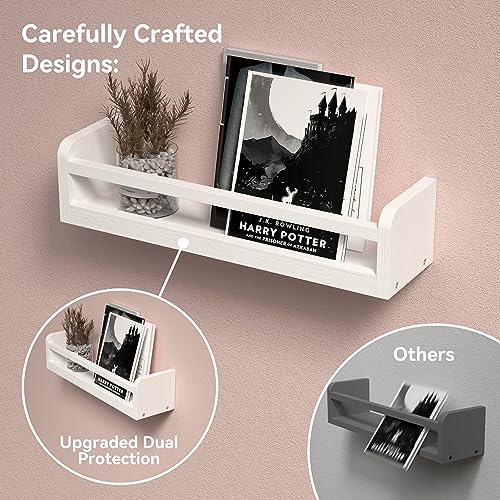 Boswillon FS05-1 Dual-Guard Nursery Book Shelves Set Of 4 thumb #2