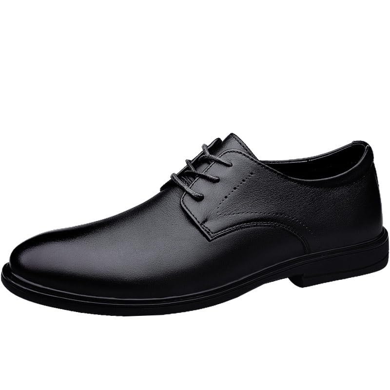 Men's Brogue Oxfords Shoes Slip On Pointed Toe Derbys Classic Formal Business Shoes Fashion Classic Lace Up Wing Tips Carved Business Dress Derby Shoes